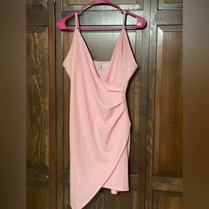 NWOT - Light Pink - Asymmetric - Bodycon - Dress